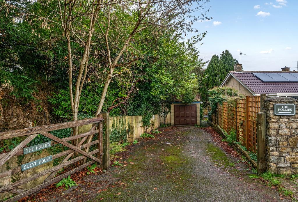 Driveway and Garage