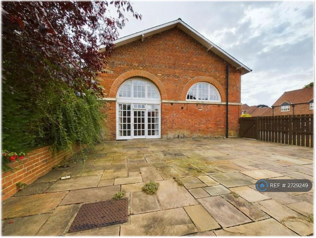 Private Yard With Shrubbery