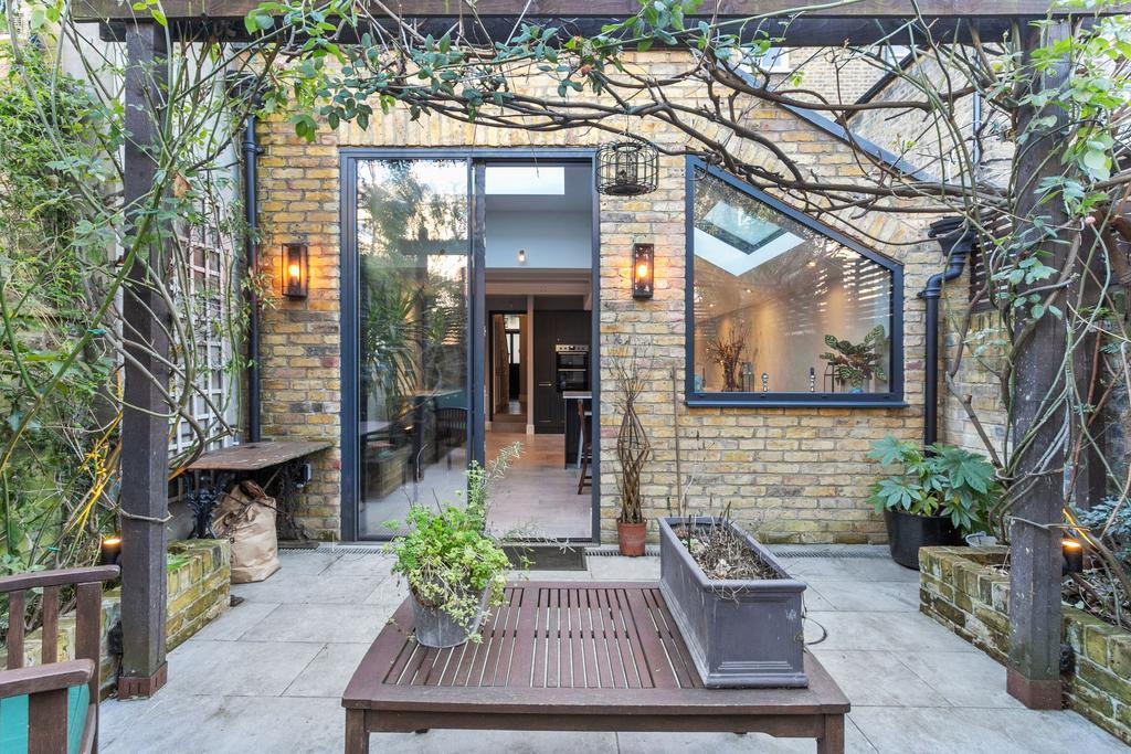 Well established private garden