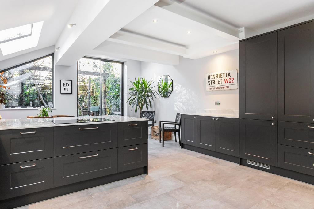 Open plan living space