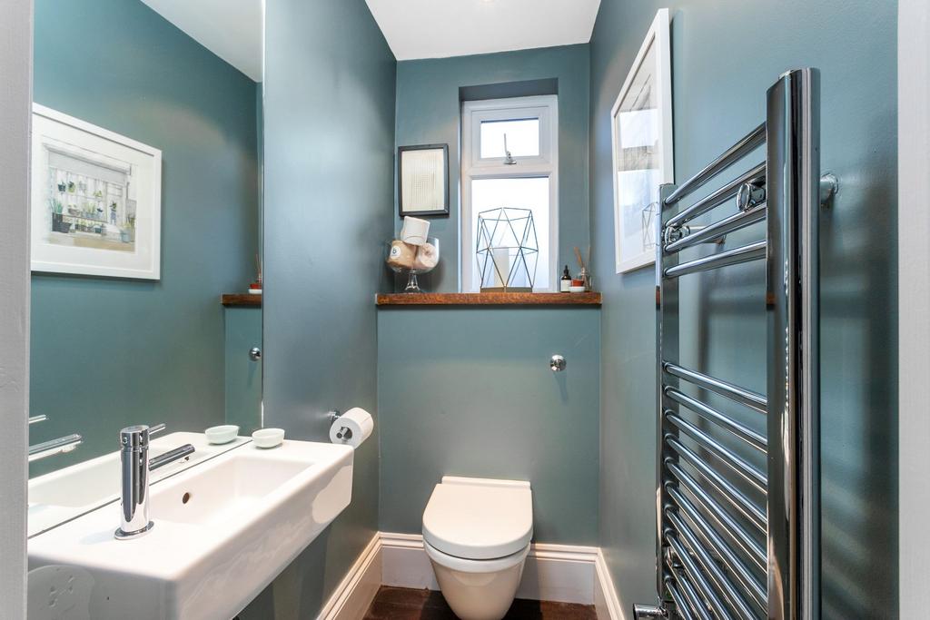 Upstairs separate WC