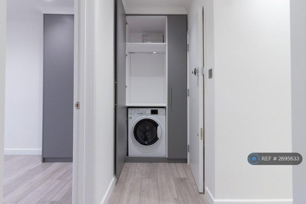 Washer/Dryer &amp; Cupboard