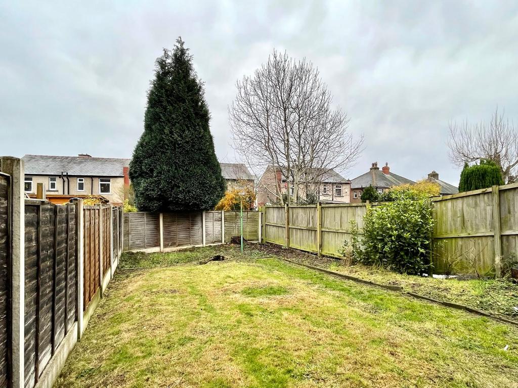 Rear garden
