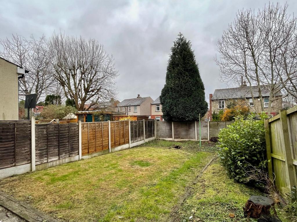 Rear garden
