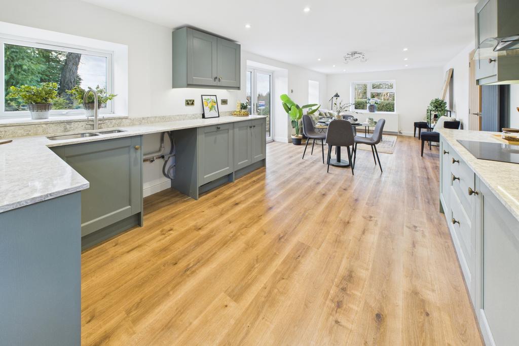 Kitchen/Living/Dining Area