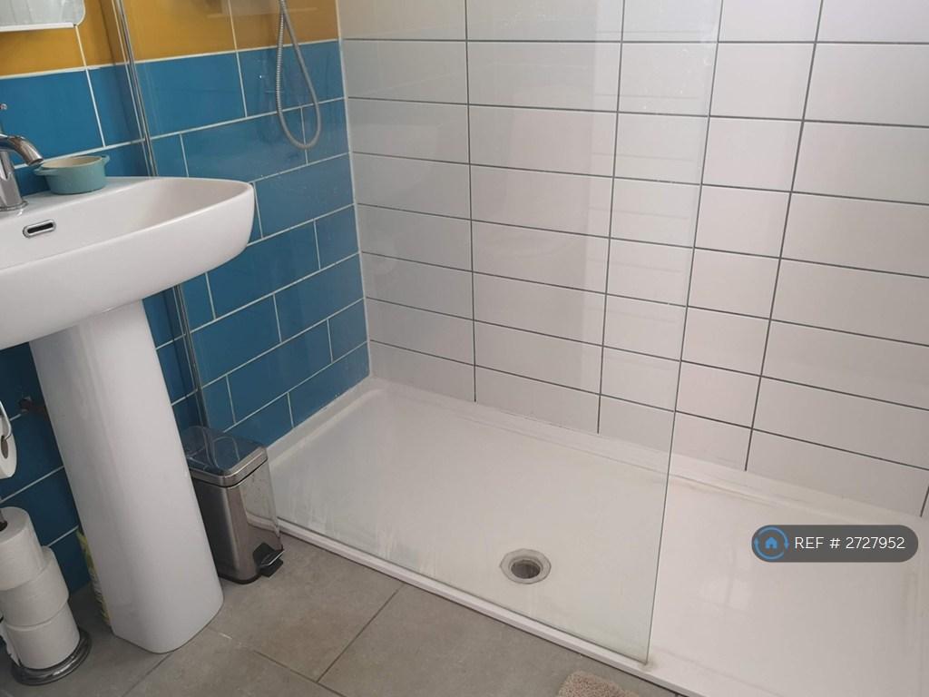 Bathroom: The Sink/ Large Shower In Bathroom