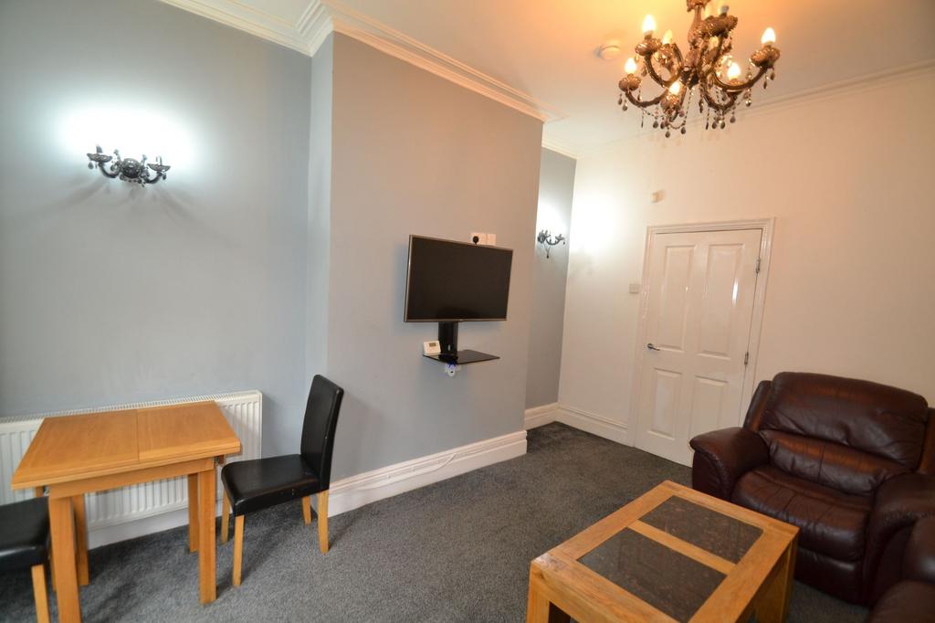 A spacious and well-maintained living area feat...