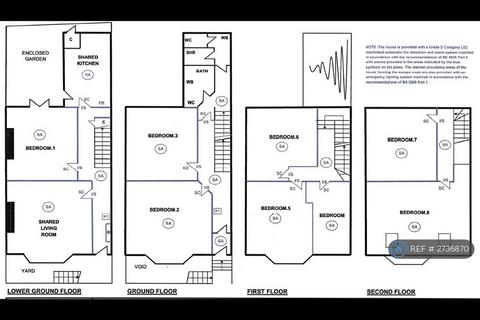 1 bedroom in a house share to rent, Queen's Park Road, Brighton, BN2