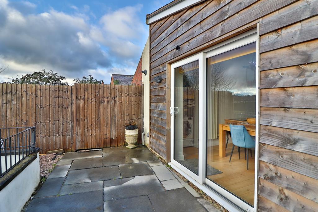Patio directly accessed from Kitchen