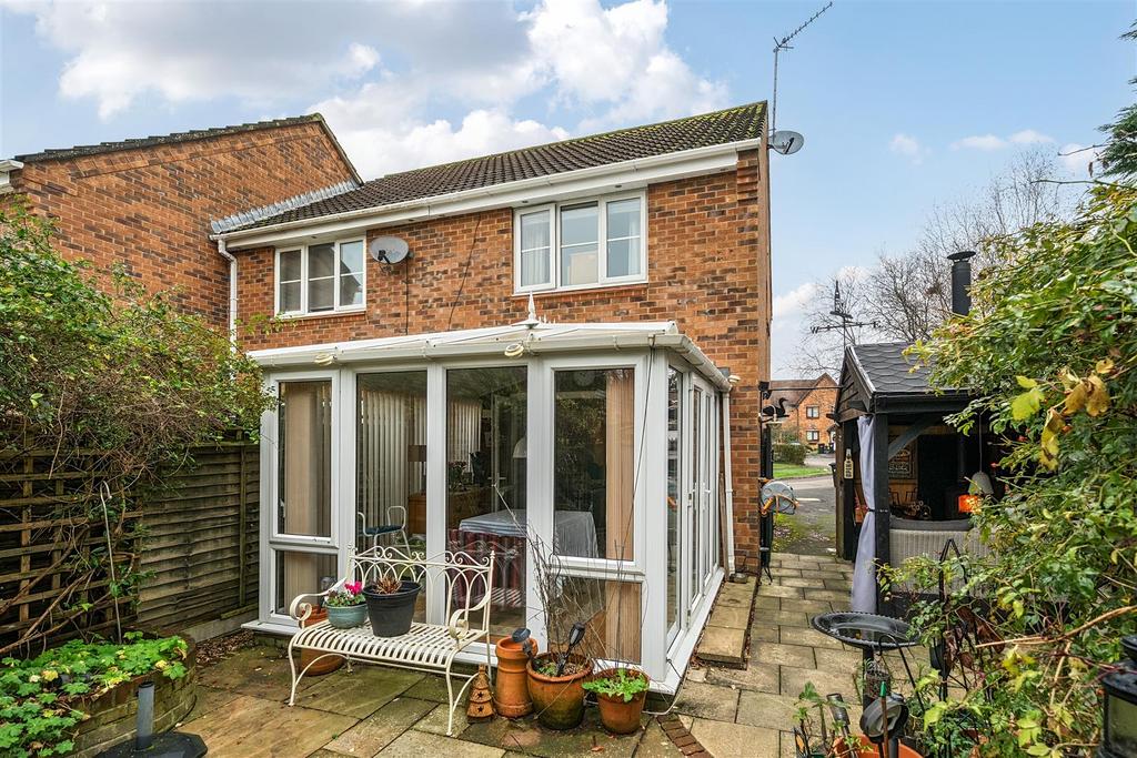 Rear of property