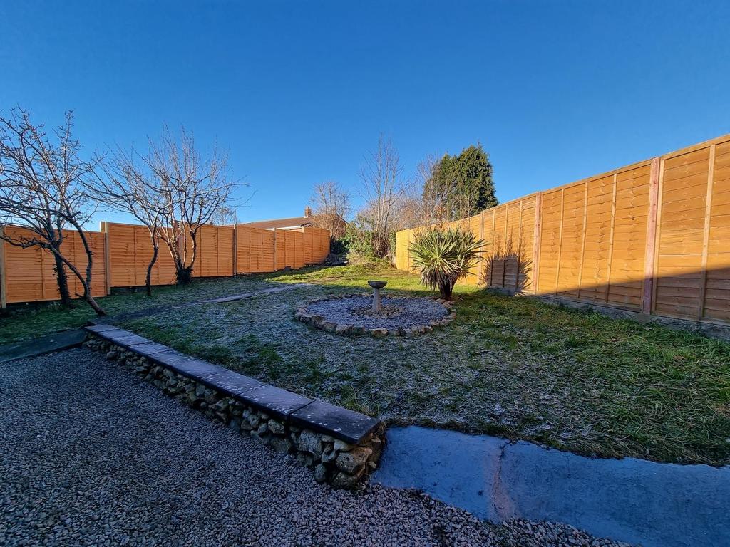 Rear garden