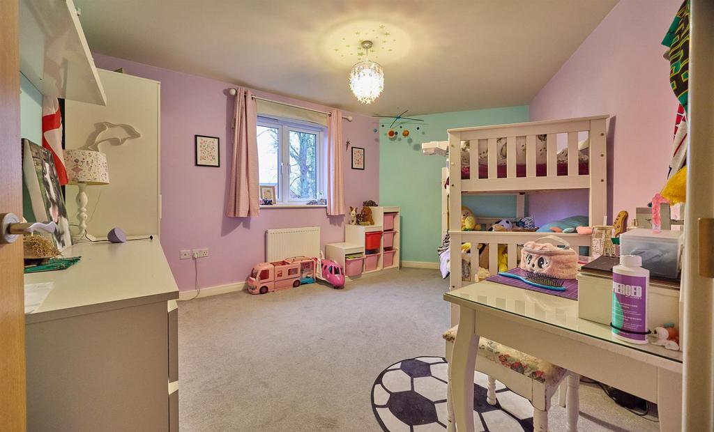 Bedroom four to rear