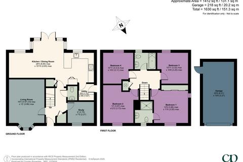 4 bedroom detached house for sale, Fir Tree Road, Stotfold, SG5