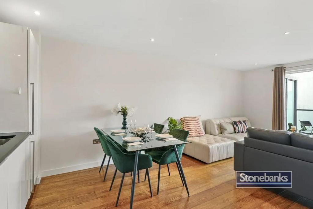 Open-plan living area