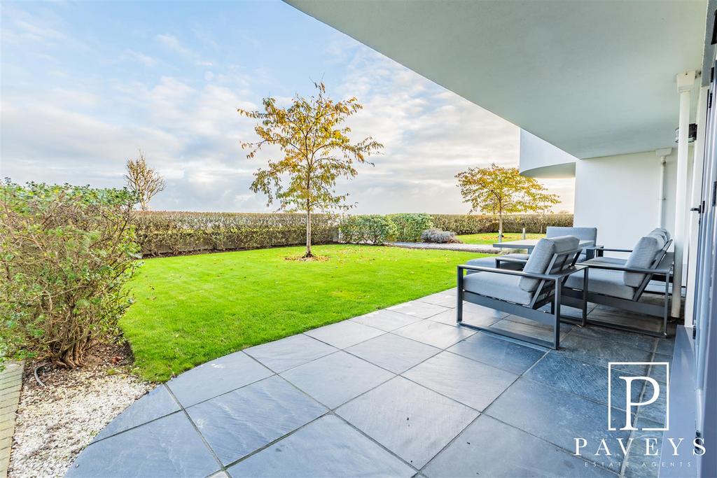 The terrace