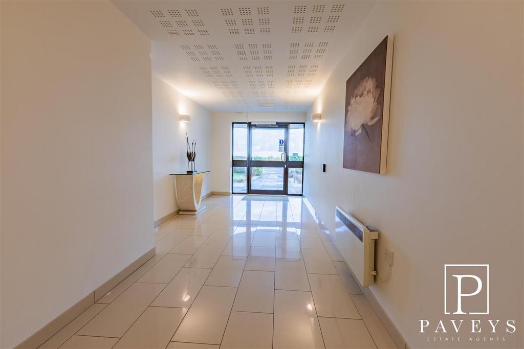 Communal entrance hall