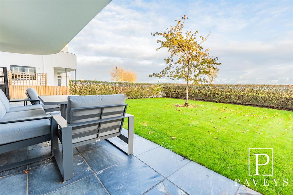 The terrace