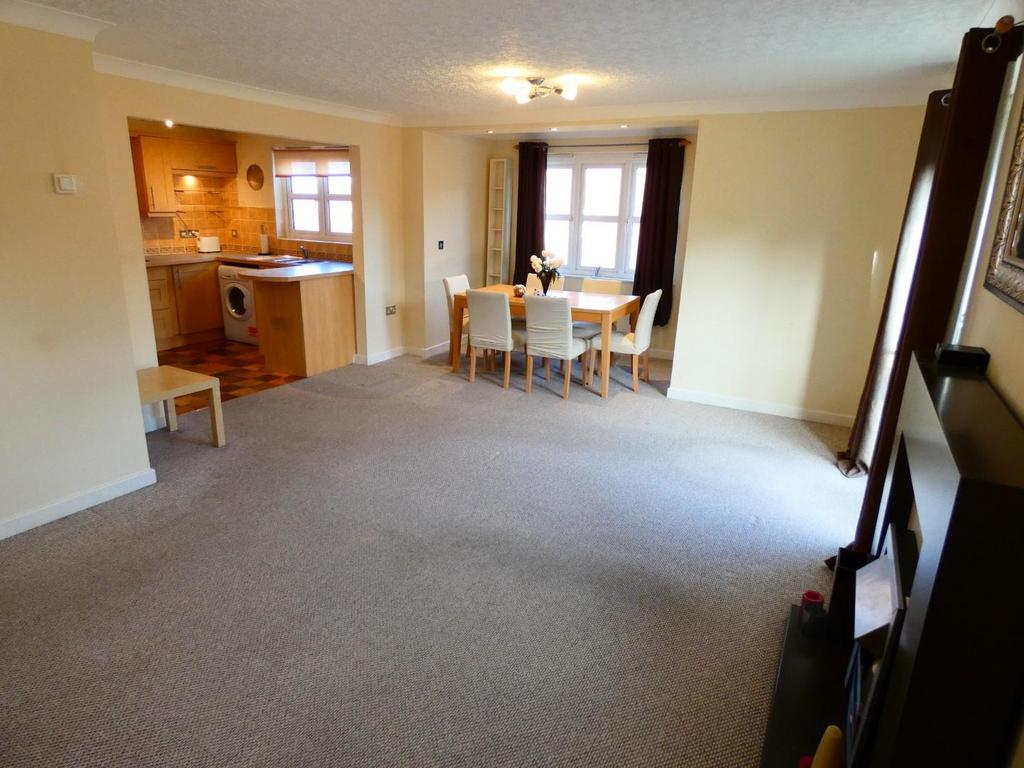 Living, Dining Kitchen