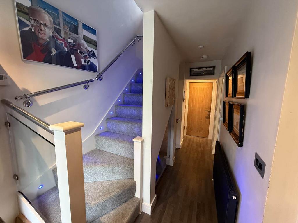 Entrance hall and st
