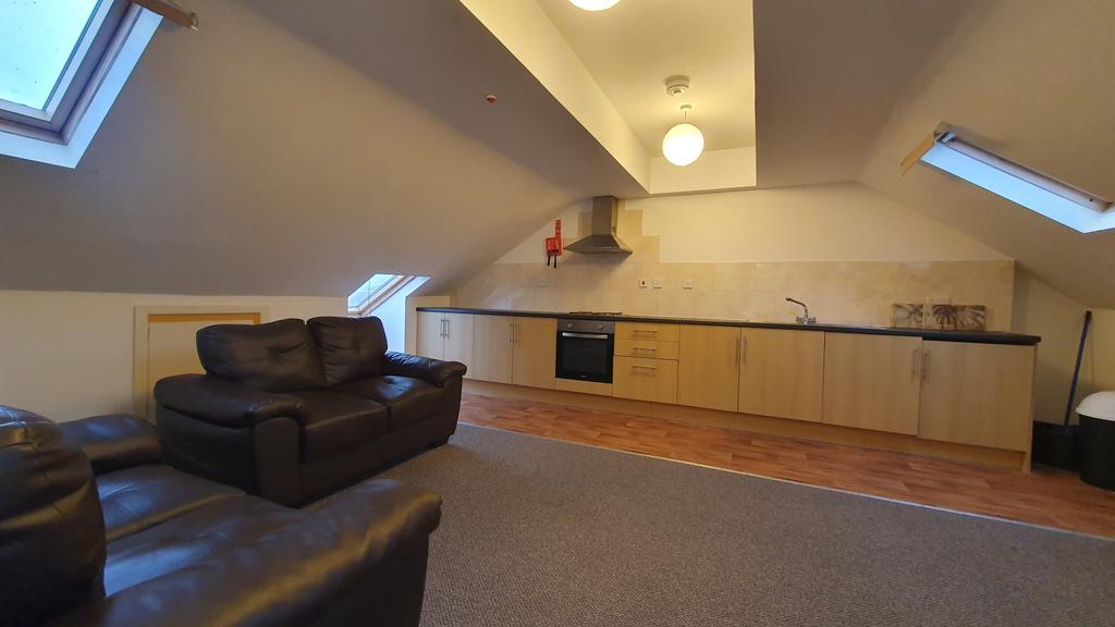 1-bedroom top-floor flat