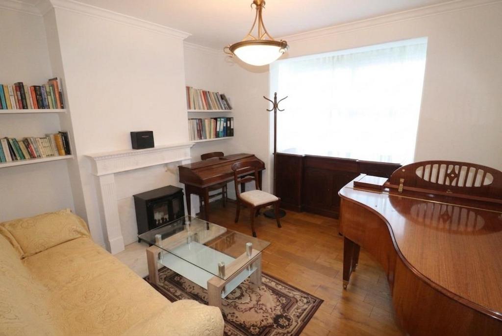 Living room, fireplace