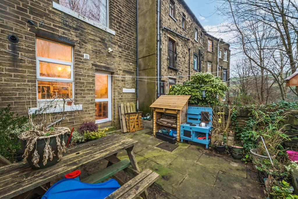 Enclosed Paved Garden