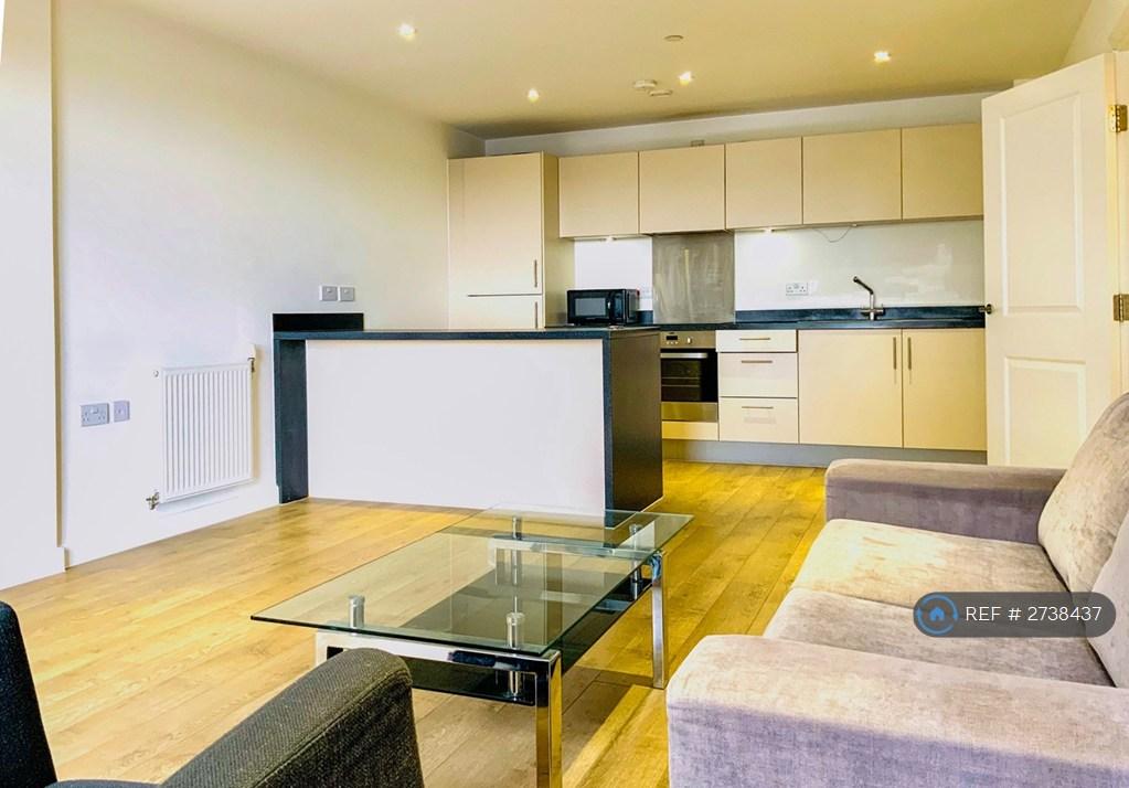 Living Room &amp; Open Kitchen