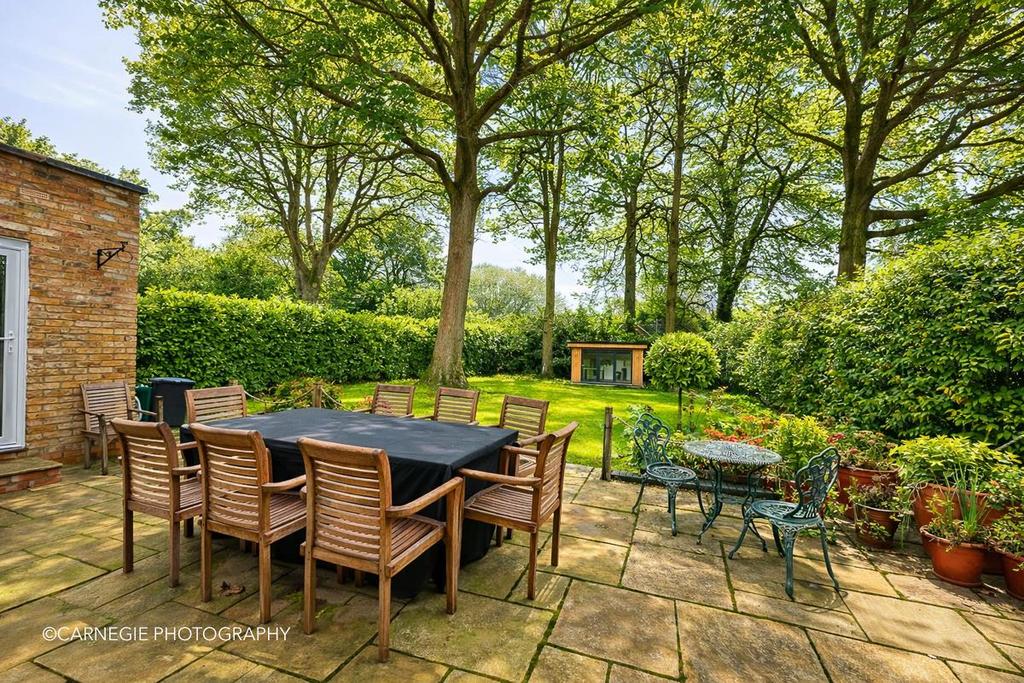 Rear garden
