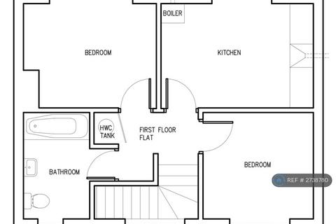 2 bedroom flat to rent, Marlborough Road, Uxbridge, UB10