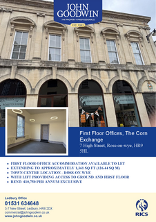 Office to rent, 5-7 High St Ross On Wye HR9 5HL