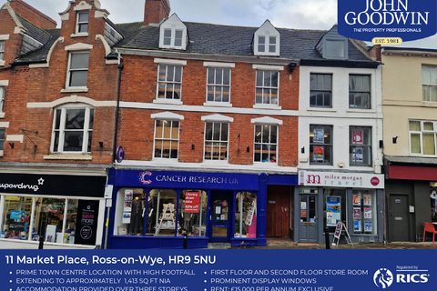 Retail property (high street) to rent, 11 Market Pl Ross On Wye HR9 5NU