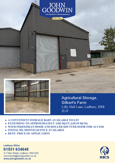 Warehouse to rent, Lilly Hall Lane Road Little Marcle HR8 2LD