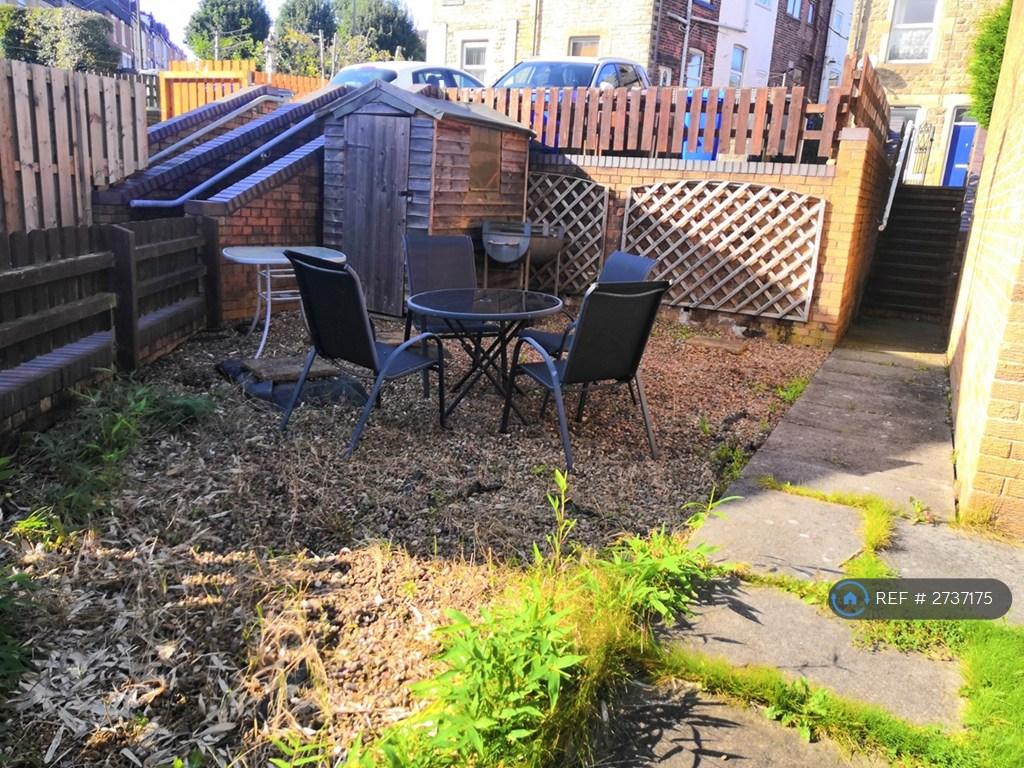 South Facing Garden, Drive Above