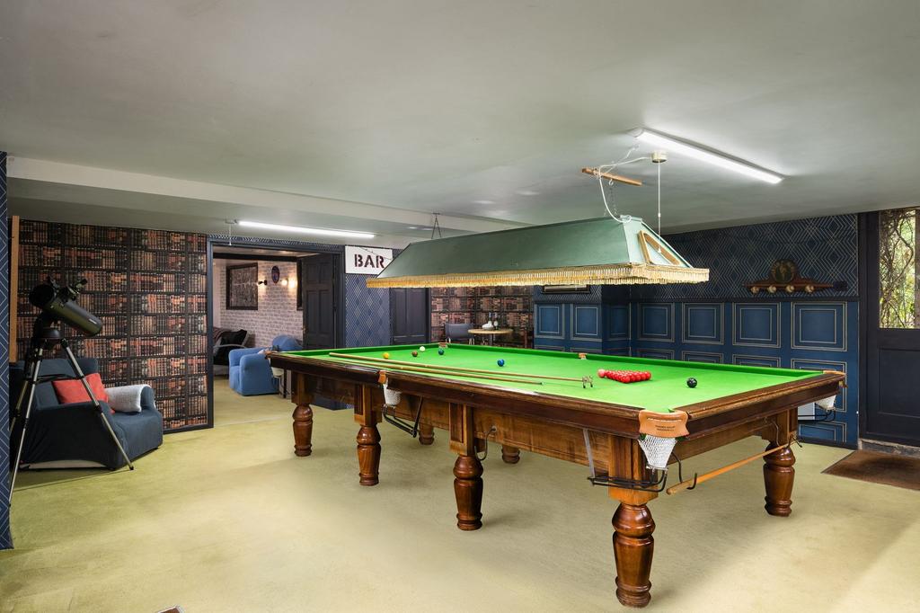 Snooker Room In Barn