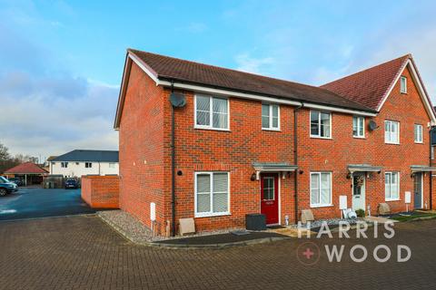 3 bedroom end of terrace house for sale - Payne Close, Witham, Essex, CM8