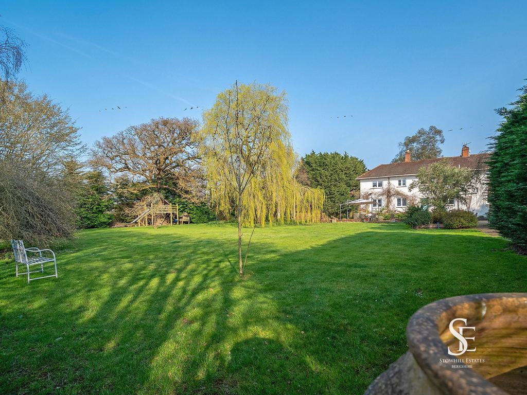 Garden towards House
