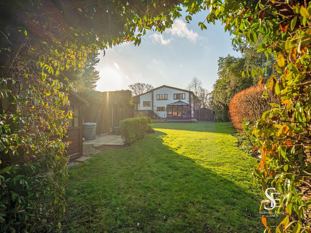 Rear Garden from Mooring