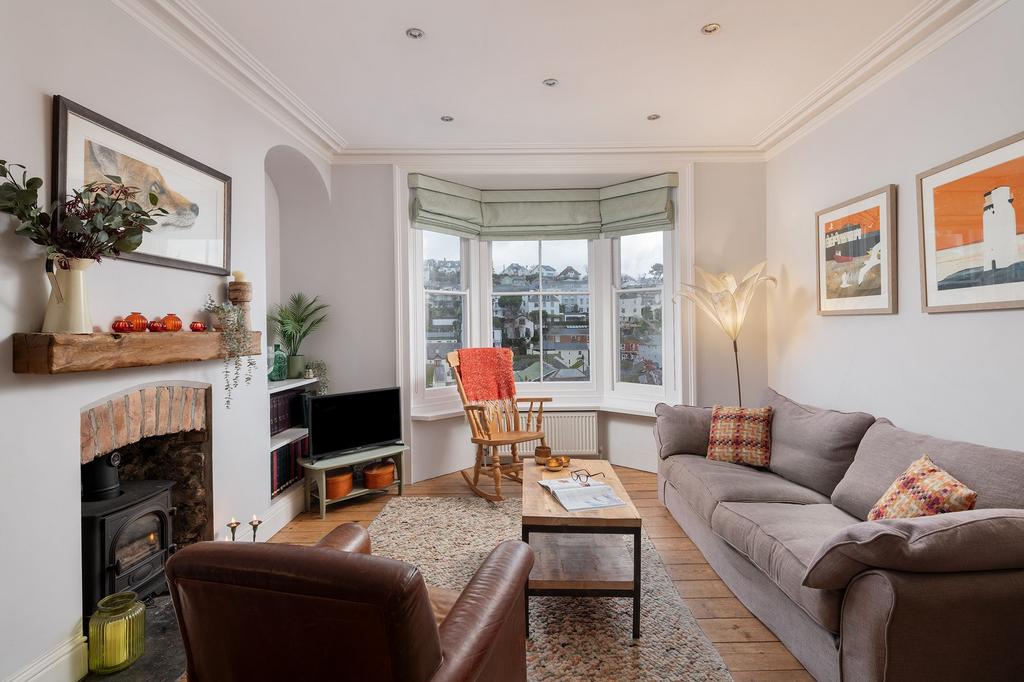 Living Room Duffryn House, 28 South Ford Road,...