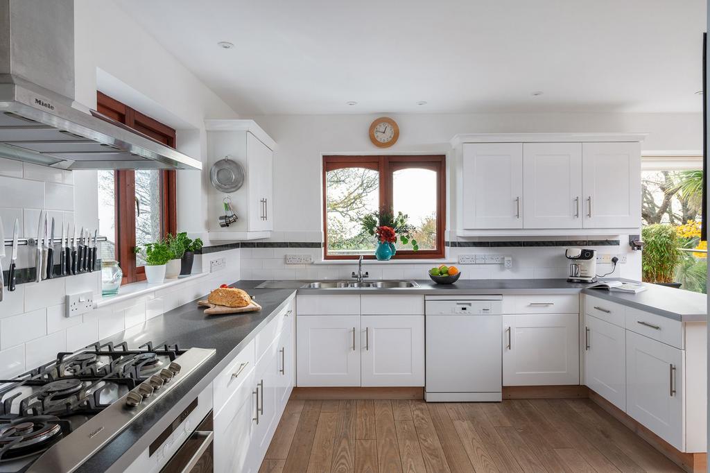 Kitchen Ginkgo House, Stoke Fleming