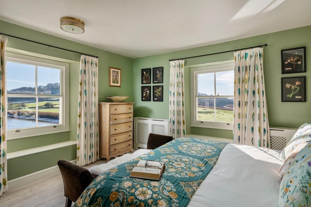 Principal Bedroom, Danescombe Valley House,...