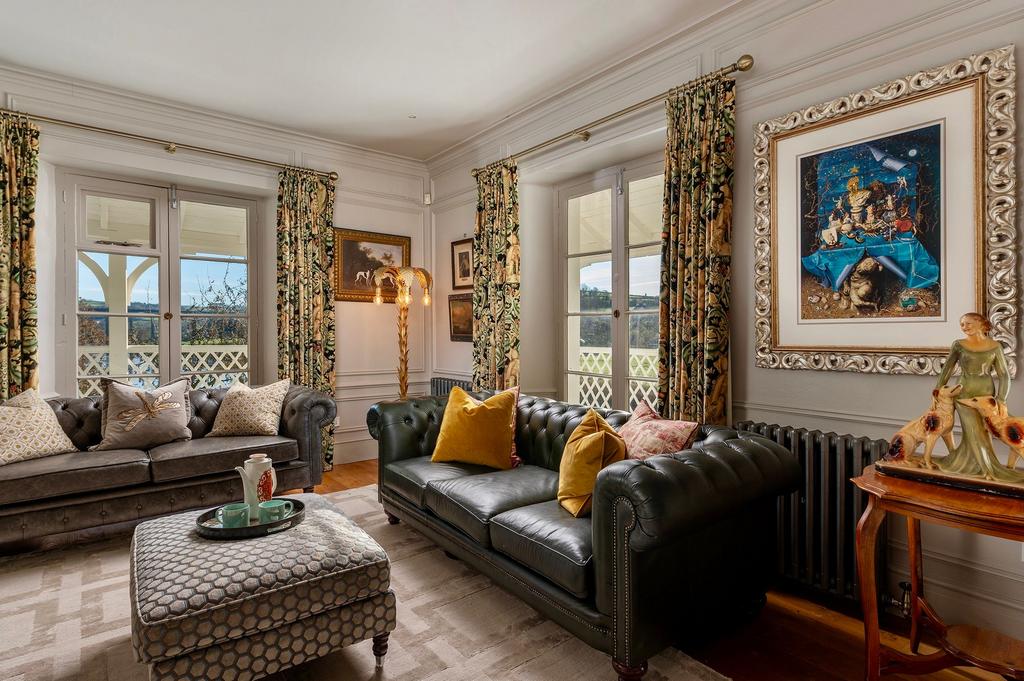 First Floor Sitting Room, Danescombe Valley...