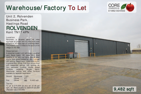 Industrial development to rent, Hastings Rd Rolvenden TN17 4PN
