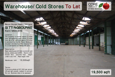 Warehouse to rent, Hawks Hill Ln Bredgar ME9 8HE