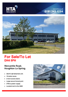 Industrial development to rent, Mercantile Rd Houghton Le Spring DH4 5PH
