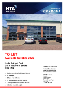 Warehouse to rent, Angel Park Chester Le Street DH2 1AQ