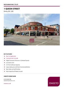 Retail property (high street) to rent, Queen St Derby DE1 3DL