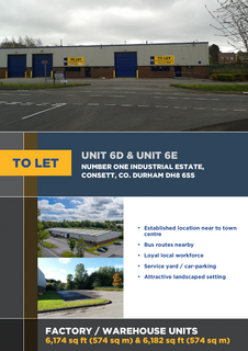 Warehouse to rent, Medomsley Rd Consett DH8 6SS