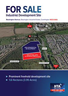Land for sale, Bassington Ave Cramlington NE23 8AQ