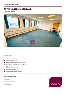 Office to rent, Litchurch Ln Derby DE24 8AA