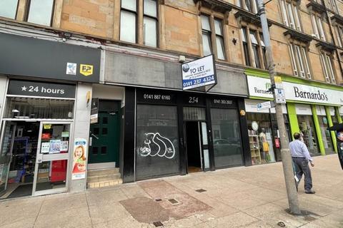 Retail property (high street) to rent - 254 Great Western Rd Glasgow G4 9EJ